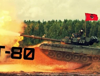 Το μοναδικό Τ-80 σε μια παράσταση ελιγμών και πυρών (βίντεο)